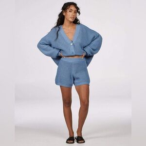 Charlie Holiday Blanche knit bloomer shorts NWOT